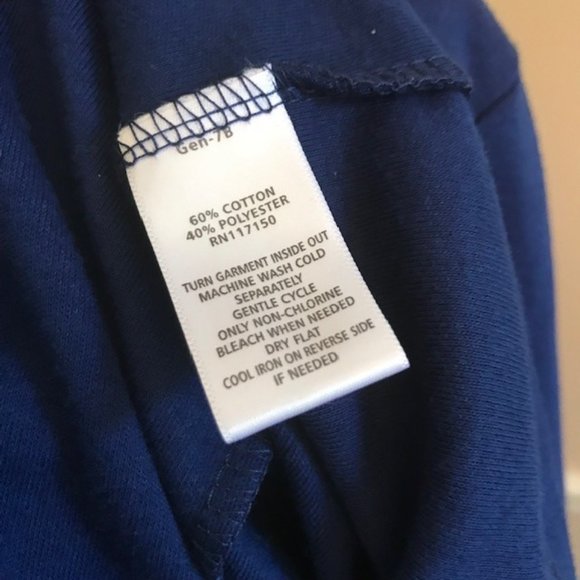 Quacker Factory Royal Blue Cardigan - Rhinestone Buttons Size Large NW0T - Picture 7 of 9